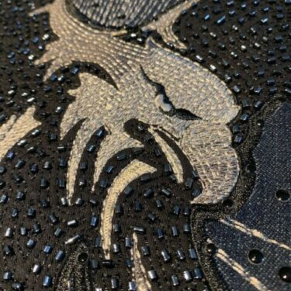Harley Davidson Women's Denim Bling Eagle Jacket​​​​​​​​​ - Picture 6 of 7